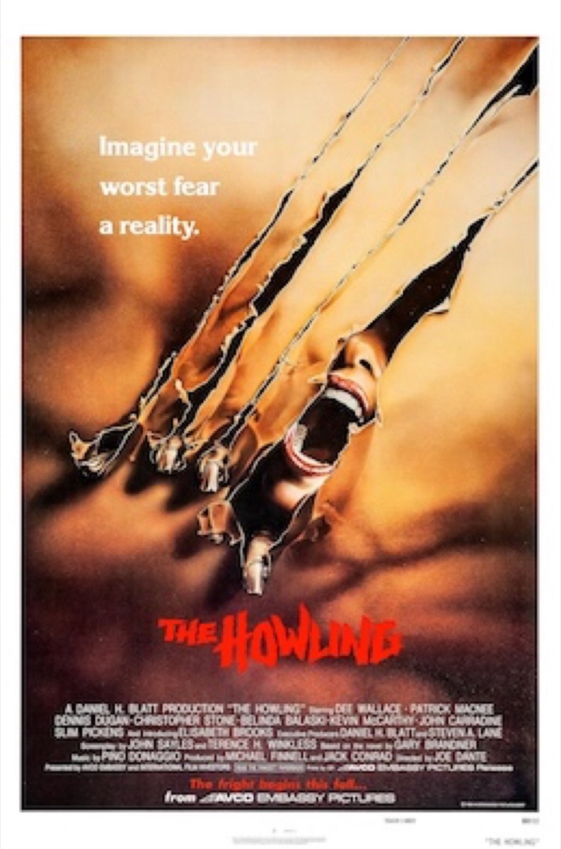 Pôster de Grito de Horror (The Howling, 1981)