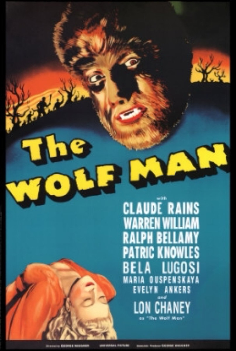 Pôster de O Lobisomem (The Wolf Man, 1941)